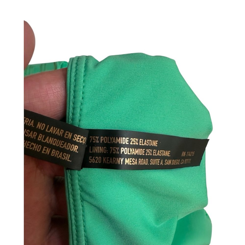 VIX PAULA HERMANNY NWT Chic Green Bikini Bottom - Picture 7 of 8